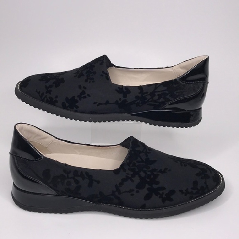 AMALFI by Rangoni Black Eufemio Loafers sz 8.5 - Picture 7 of 12